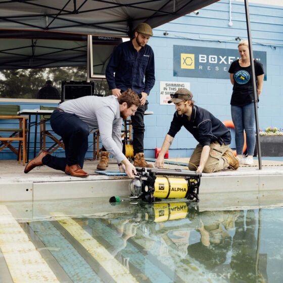 Customer ROV Training - Launching Boxfish Alpha