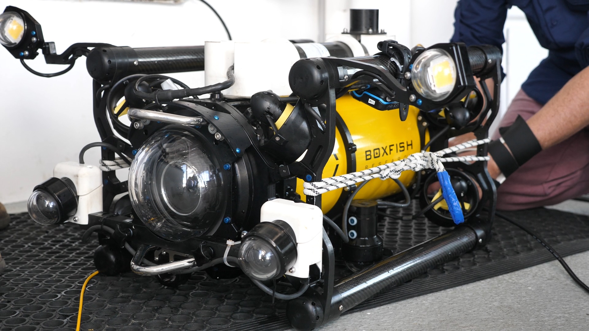 Boxfish ROV remotely operated vehicle._ Credit NESP-IMAS